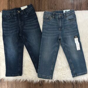 NWT! 2 Pair Okie Dokie 2T Jeans